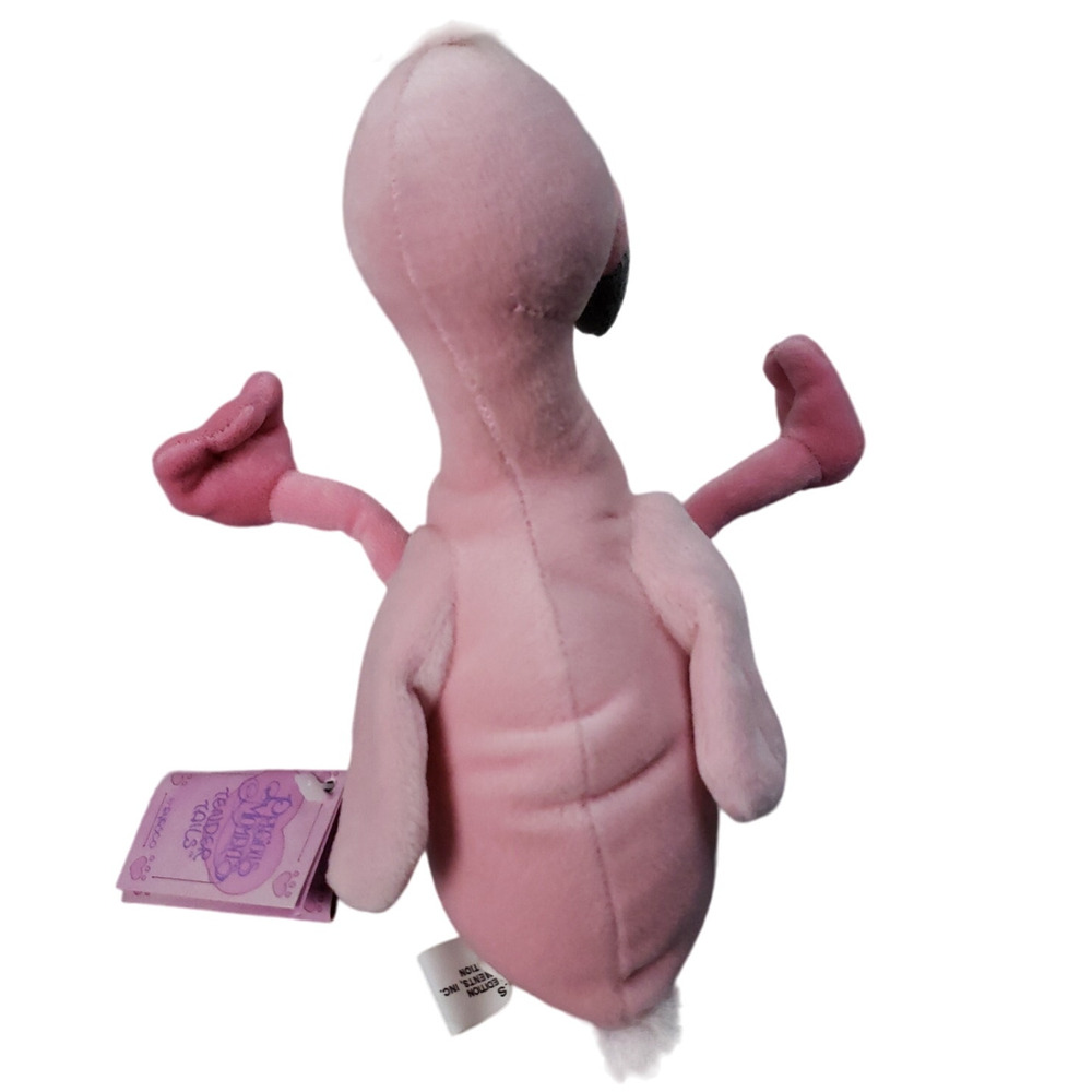 Vintage 90s Precious Moments Tender Tails Flamingo & Cardinal Plush Toys EUC - Picture 13 of 13